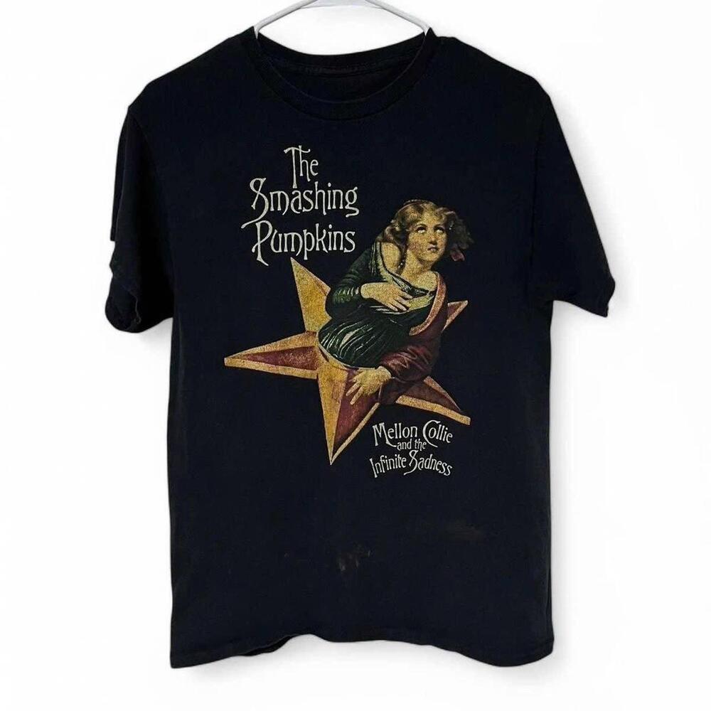 The Smashing Pumpkins Mellon Collie And The Infinite Sessions Black Band Tee